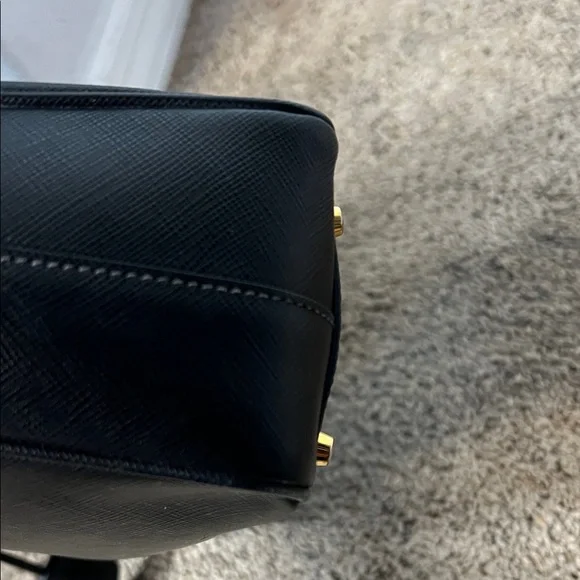 3284 Prada Black Saffiano Leather Tote - Picture 7 of 13